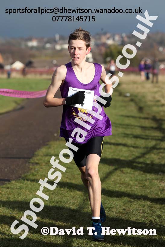 Durham Schools Cross Country, Meadowfield Leisure Centre, Meadowfield. Photo: David T. Hewitson/Sports for All Pics